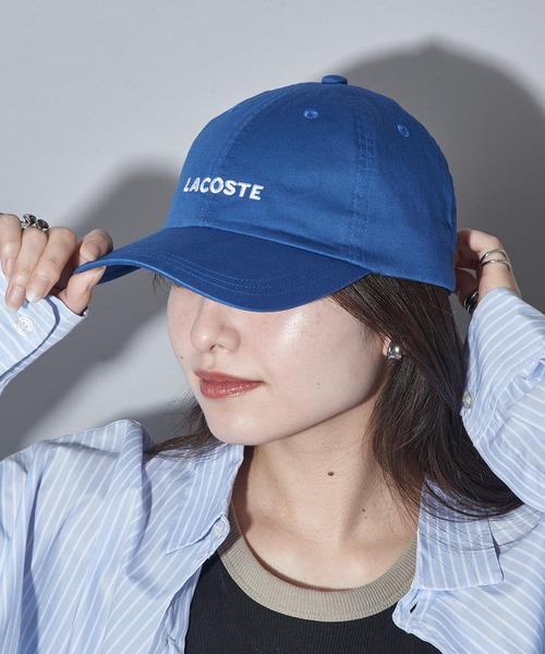 LACOSTE(ラコステ)の「【LACOSTE】ロゴキャップ L1316 CBS(キャップ・メンズ・ホワイト/ブルー・FREE)」の11枚目の写真
