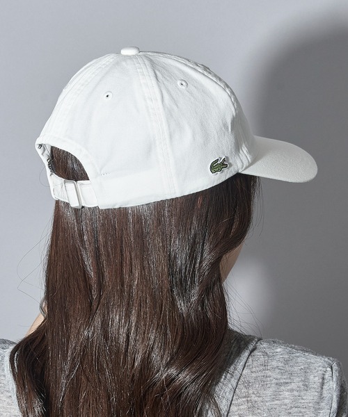 LACOSTE(ラコステ)の「【LACOSTE】ロゴキャップ L1316 CBS(キャップ・メンズ・ホワイト/ブルー・FREE)」の7枚目の写真