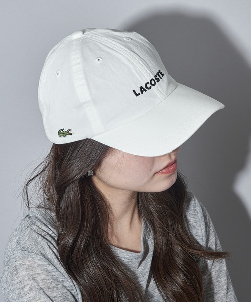 LACOSTE(ラコステ)の「【LACOSTE】ロゴキャップ L1316 CBS(キャップ・メンズ・ホワイト/ブルー・FREE)」の5枚目の写真