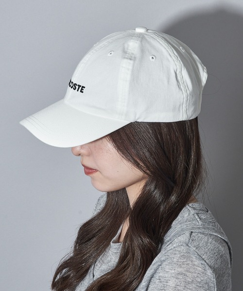 LACOSTE(ラコステ)の「【LACOSTE】ロゴキャップ L1316 CBS(キャップ・メンズ・ホワイト/ブルー・FREE)」の6枚目の写真