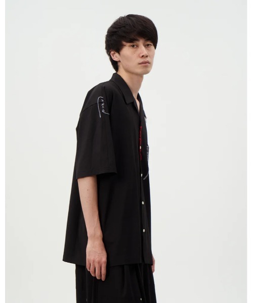 DISCOVERED(ディスカバード)の「DISCOVERED SUMMER WOOL LOOPING SHIRTS(シャツ/ブラウス・メンズ・ブラック/グレー・1/3)」の11枚目の写真