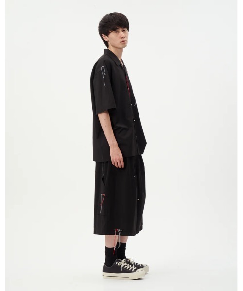 DISCOVERED(ディスカバード)の「DISCOVERED SUMMER WOOL LOOPING SHIRTS(シャツ/ブラウス・メンズ・ブラック/グレー・1/3)」の12枚目の写真