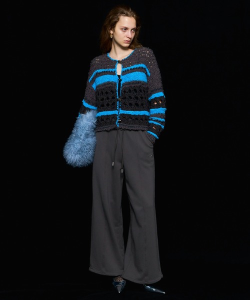 MAISON SPECIAL(メゾンスペシャル)の「Outseam Easy Sweatpants/アウトシームイージースウェットパンツ(スウェットパンツ・レディース・チャコールグレー/グリーン/ブルー/オフホワイト・38/36)」の5枚目の写真