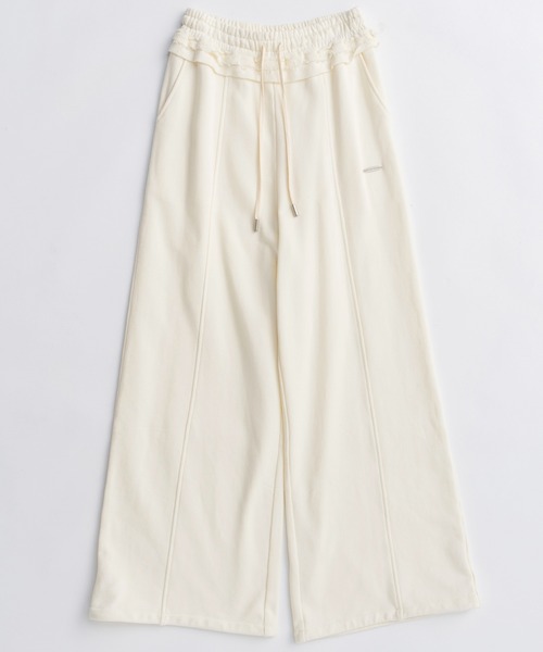 MAISON SPECIAL(メゾンスペシャル)の「Outseam Easy Sweatpants/アウトシームイージースウェットパンツ(スウェットパンツ・レディース・チャコールグレー/グリーン/ブルー/オフホワイト・38/36)」の18枚目の写真