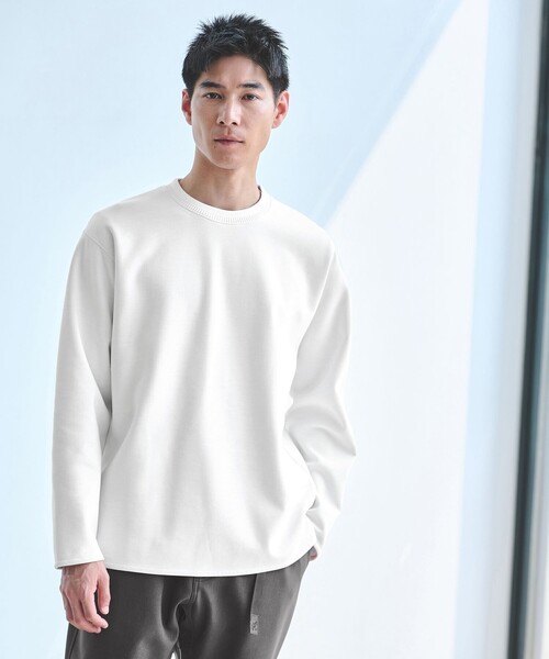 ダブルフェイス クルーネック カットソー（Tシャツ/カットソー