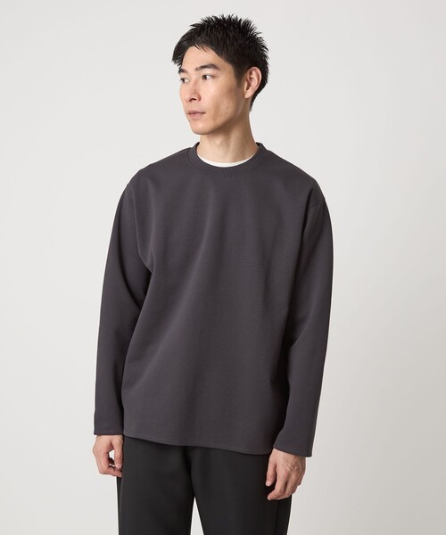 ダブルフェイス クルーネック カットソー（Tシャツ/カットソー