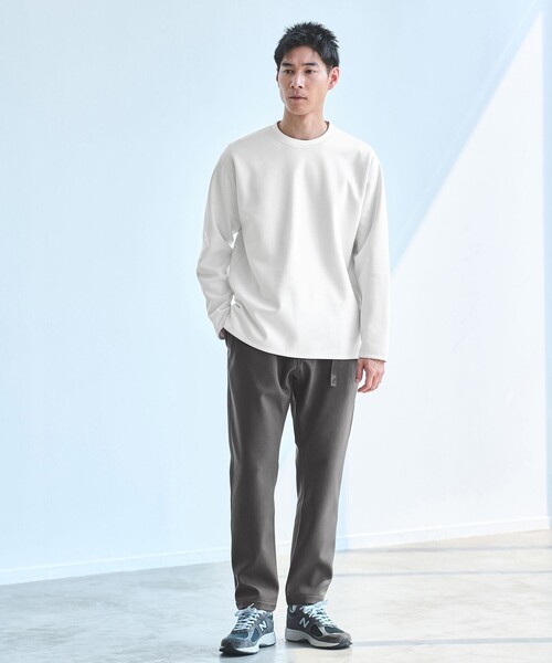 セール】ダブルフェイス クルーネック カットソー（Tシャツ/カットソー