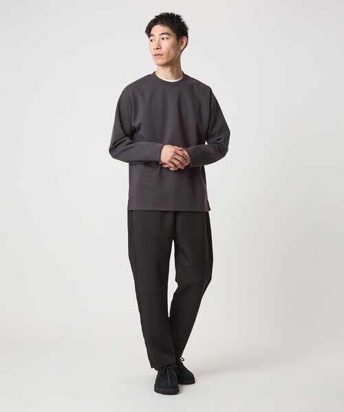 セール】ダブルフェイス クルーネック カットソー（Tシャツ/カットソー