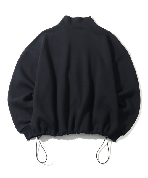 PARIS SAINT-GERMAIN（パリサンジェルマン）の「【Paris Saint-Germain/パリサンジェルマン】裏起毛 裾ドロスト エンブレムロゴ ハーフジップ スウェットトレーナー（スウェット・メンズ・グレー/スミクロ/ブラック・M/L/XL）」の14枚目の写真