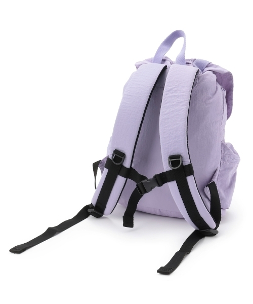 X-girl Stages(エックスガールステージス)の「3ポケットミニバックパック(バックパック/リュック・キッズ・カーキ/ラベンダー/ブラック・F)」の13枚目の写真