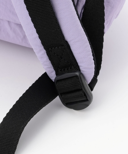 X-girl Stages(エックスガールステージス)の「3ポケットミニバックパック(バックパック/リュック・キッズ・カーキ/ラベンダー/ブラック・F)」の9枚目の写真