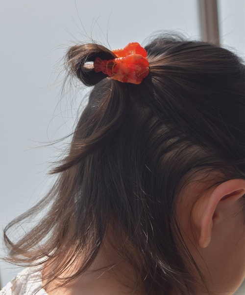 海の動物 恐竜 魚 白菜 フルーツ 小さめ ミニ ヘアクリップ バンス