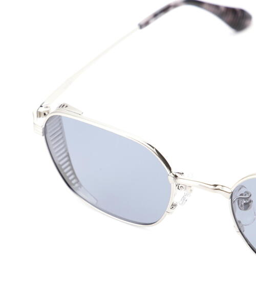 偏光サングラス スクエア AVIREX AXS-301 COL1 シャーリングシルバー