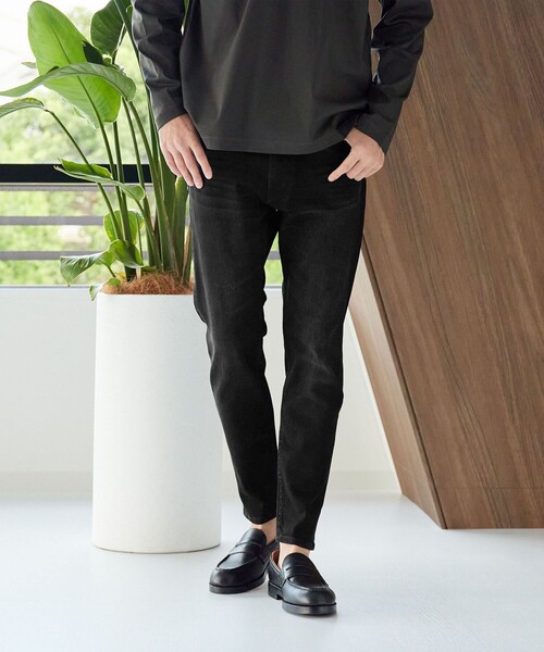 BEAUTY&YOUTH UNITED ARROWS（ビューティーアンドユースユナイテッドアローズ）の「【WEB限定 WARDROBE SMART】NEOスキン デニム スキニーパンツ（デニムパンツ・メンズ・コバルトブルー/ネイビー/ブラック/ライトブルー・S/M/L/XL）」の19枚目の写真