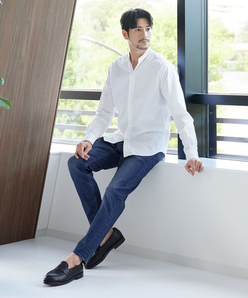 BEAUTY&YOUTH UNITED ARROWS（ビューティーアンドユースユナイテッドアローズ）の「【WEB限定 WARDROBE SMART】NEOスキン デニム スキニーパンツ（デニムパンツ・メンズ・コバルトブルー/ネイビー/ブラック/ライトブルー・S/M/L/XL）」の5枚目の写真