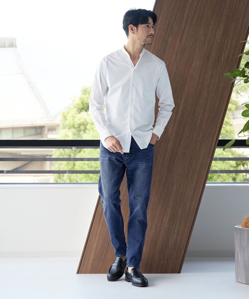 BEAUTY&YOUTH UNITED ARROWS（ビューティーアンドユースユナイテッドアローズ）の「【WEB限定 WARDROBE SMART】NEOスキン デニム スキニーパンツ（デニムパンツ・メンズ・コバルトブルー/ネイビー/ブラック/ライトブルー・S/M/L/XL）」の9枚目の写真