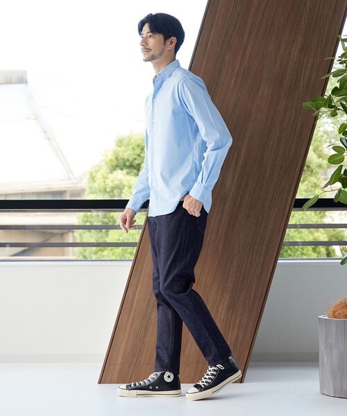 BEAUTY&YOUTH UNITED ARROWS（ビューティーアンドユースユナイテッドアローズ）の「【WEB限定 WARDROBE SMART】NEOスキン デニム スキニーパンツ（デニムパンツ・メンズ・コバルトブルー/ネイビー/ブラック/ライトブルー・S/M/L/XL）」の10枚目の写真