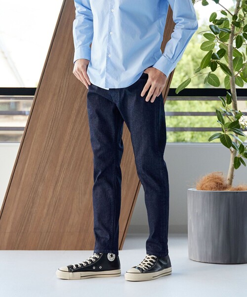 BEAUTY&YOUTH UNITED ARROWS（ビューティーアンドユースユナイテッドアローズ）の「【WEB限定 WARDROBE SMART】NEOスキン デニム スキニーパンツ（デニムパンツ・メンズ・コバルトブルー/ネイビー/ブラック/ライトブルー・S/M/L/XL）」の11枚目の写真