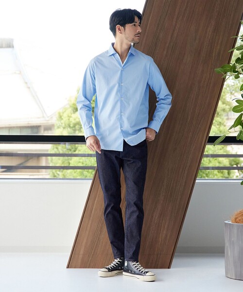 BEAUTY&YOUTH UNITED ARROWS（ビューティーアンドユースユナイテッドアローズ）の「【WEB限定 WARDROBE SMART】NEOスキン デニム スキニーパンツ（デニムパンツ・メンズ・コバルトブルー/ネイビー/ブラック/ライトブルー・S/M/L/XL）」の13枚目の写真