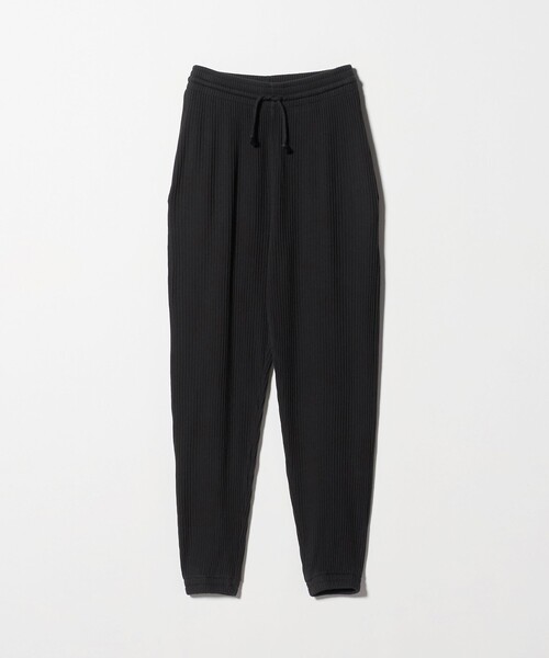 Steven Alan(スティーブンアラン)の「<BASERANGE>RIB SWEAT PANTS/パンツ(スウェットパンツ・レディース・ブラック・XS)」の3枚目の写真