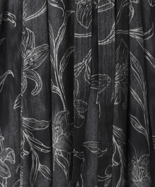 Bou Jeloud（ブージュルード）の「フラワー柄ワンピース（ワンピース・レディース・ピンク/ブラック・38）」の12枚目の写真