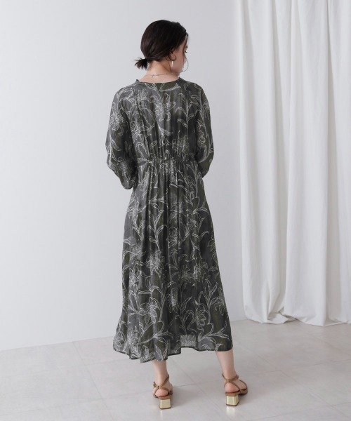 Bou Jeloud（ブージュルード）の「フラワー柄ワンピース（ワンピース・レディース・ピンク/ブラック・38）」の8枚目の写真