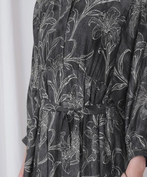 Bou Jeloud（ブージュルード）の「フラワー柄ワンピース（ワンピース・レディース・ピンク/ブラック・38）」の11枚目の写真