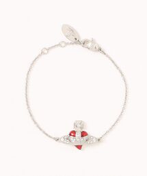Vivienne Westwood(BBAEGXgEbh)NEW DIAMANTE HEART BRACELET(lbNX)
