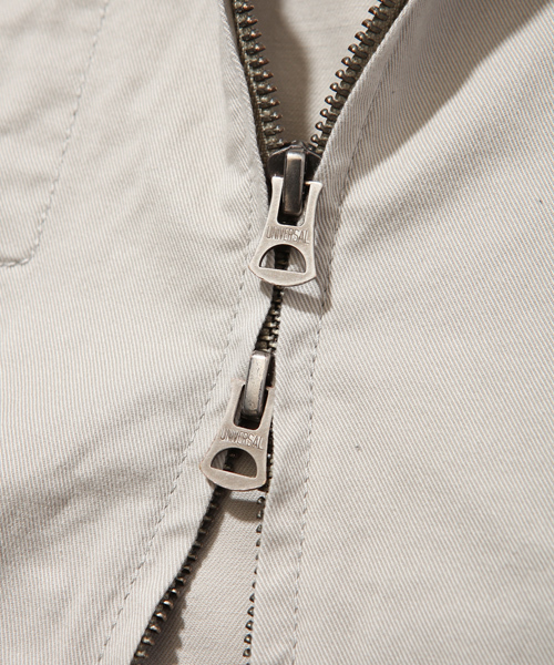 SABLE CLUTCH（セーブルクラッチ）の「CHINO STRETCH RAIDERS G JEAN（ライダースジャケット・メンズ・ベージュ/ブラック/ライトベージュ・SMALL/MEDIUM/LARGE/X-LARGE）」の16枚目の写真