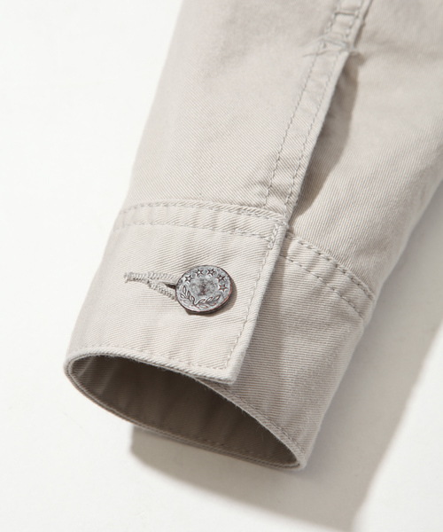 SABLE CLUTCH（セーブルクラッチ）の「CHINO STRETCH RAIDERS G JEAN（ライダースジャケット・メンズ・ベージュ/ブラック/ライトベージュ・SMALL/MEDIUM/LARGE/X-LARGE）」の17枚目の写真