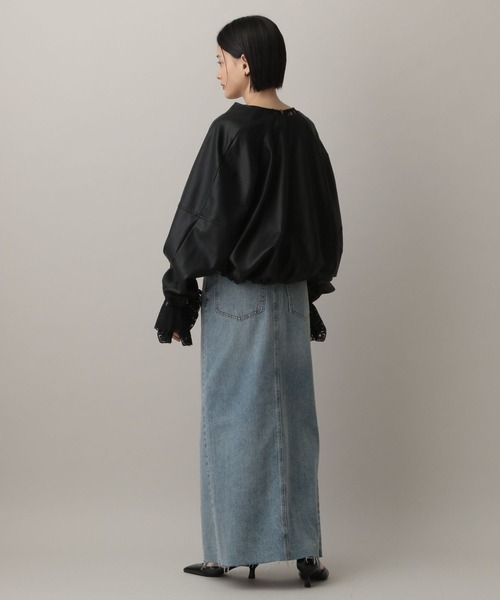 A part by(アパートバイ)の「アソートノーカラーブルゾン(ブルゾン・レディース・ブラック/ベージュ・FREE)」の15枚目の写真