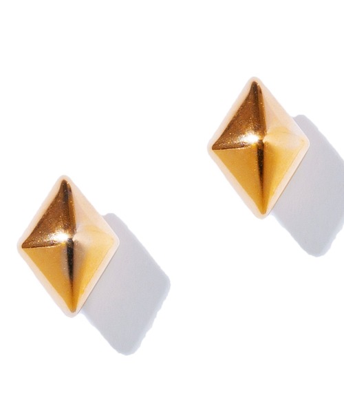 les bonbon(ルボンボン)の「【les bonbon】flash pierce/フラッシュ ピアス(ピアス(両耳用)・レディース・イエローゴールド・FREE)」の2枚目の写真