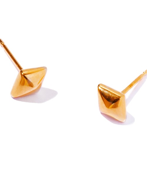 les bonbon(ルボンボン)の「【les bonbon】flash pierce/フラッシュ ピアス(ピアス(両耳用)・レディース・イエローゴールド・FREE)」の3枚目の写真