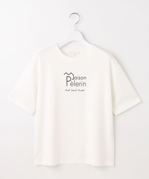 自由区（ジユウク）の「グラフィックロゴ Tシャツ（Tシャツ/カットソー・レディース・ブラック系/アイボリー系・32）」の11枚目の写真