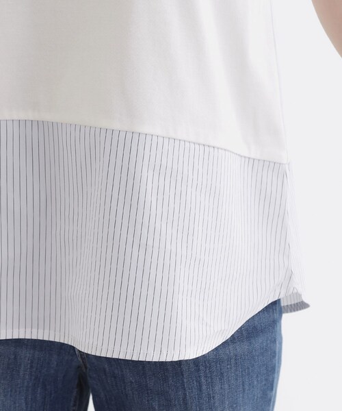 grove(グローブ)の「裾切替レイヤードタンク(タンクトップ・レディース・ブルー系その他4/ホワイト系5/オフホワイト・03/02/01/04/05)」の21枚目の写真