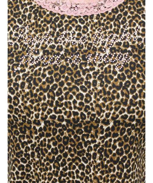 jouetie（ジュエティ）の「レースラインストーンロゴタンクトップ（タンクトップ・レディース・レッド/その他2/ブラック/オフホワイト・MEDIUM）」の8枚目の写真