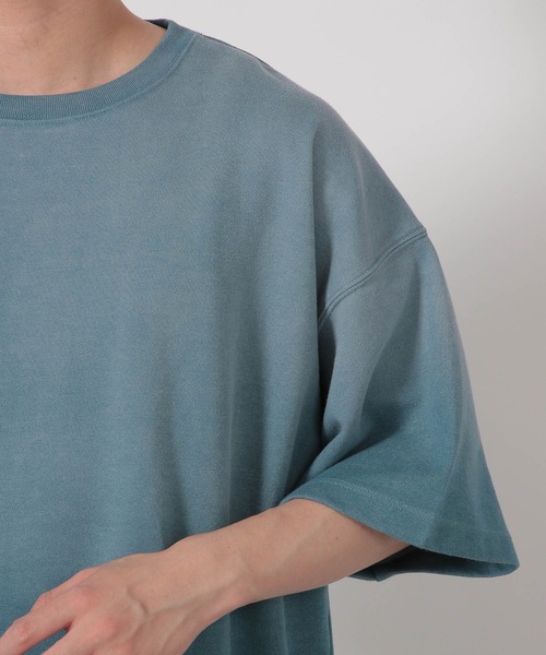 LAKOLE（ラコレ）の「グラデ加工TEE / 586872（Tシャツ/カットソー・メンズ・ブラック/レッド/グリーン・MEDIUM/LARGE）」の13枚目の写真