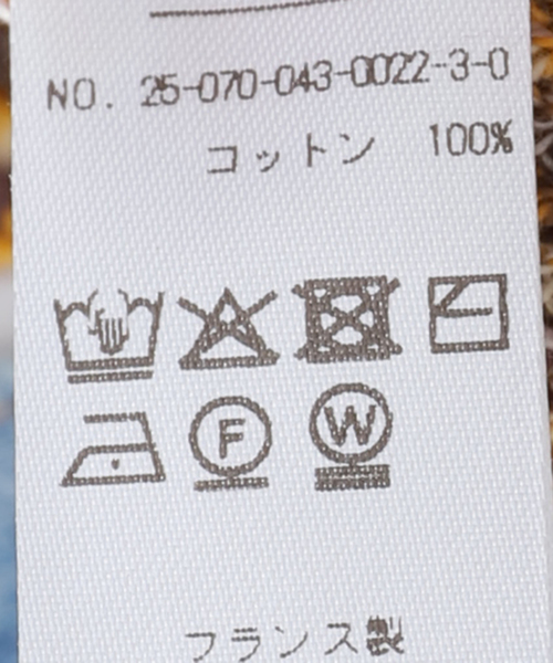 BASERANGE（ベースレンジ）の「BASERANGE FLUTE TANK PUFT-TC-AU25：タンクトップ（タンクトップ・レディース・ブラウン・SMALL）」の10枚目の写真