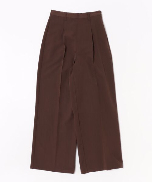 archives(アルシーヴ)の「プリーツスカート付レイヤードスラックス(その他パンツ・レディース・グレー/ブラウン・MEDIUM)」の3枚目の写真