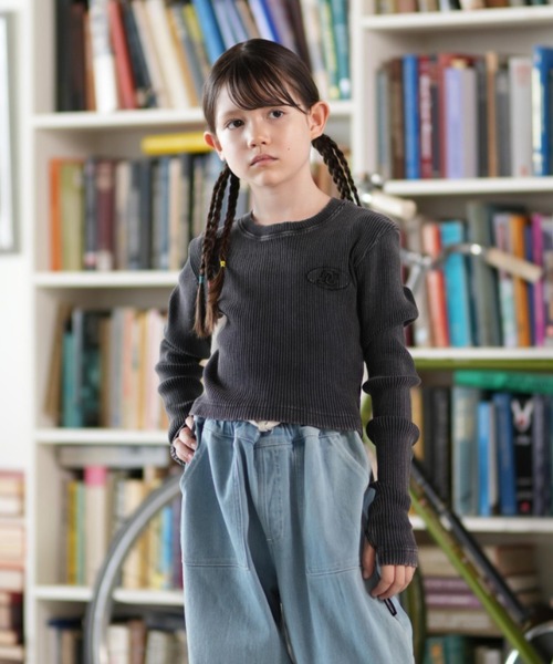 セール】DC/ディーシー 25 KD GS TELECO SHORT LS キッズ 長袖Tシャツ