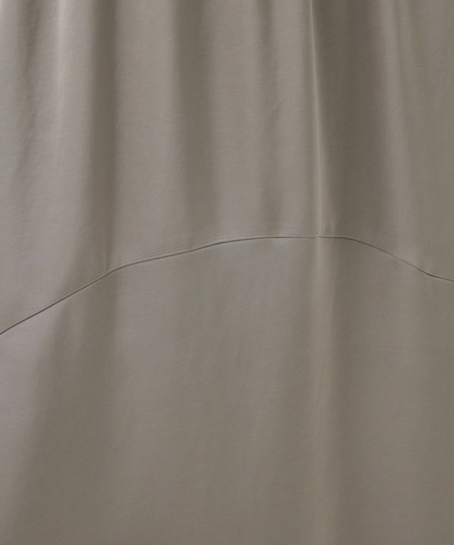 Chaos カオス　アースサテンスカート　モカ　ベージュ Chaos(カオス)/ アースサテンスカート（スカート）｜Chaos