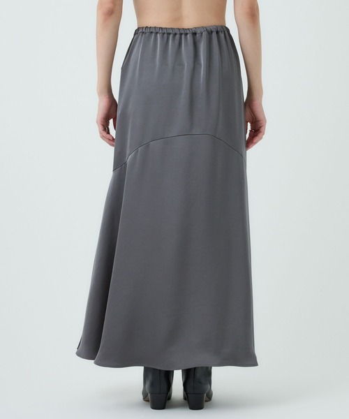 Chaos（カオス）の「Chaos(カオス)/ アースサテンスカート（スカート・レディース・オフホワイト/チャコールグレー/モカ・FREE）」の7枚目の写真