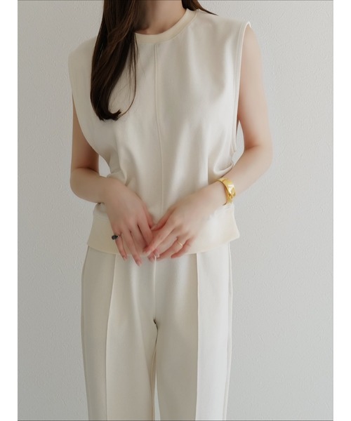 【maisoncelon】side tuck sweat top side tuck sweat top（スウェット）｜celon（セロン）のファッション