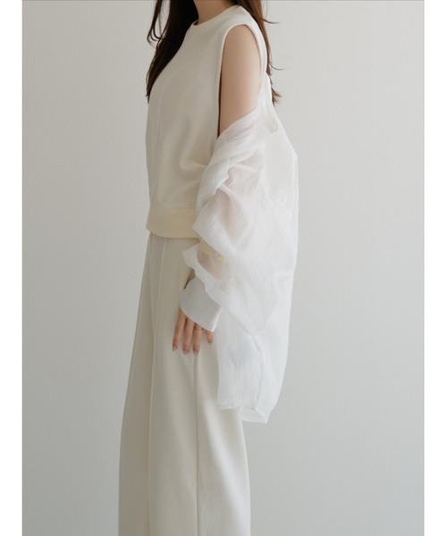 side tuck sweat top（スウェット）｜celon（セロン）のファッション