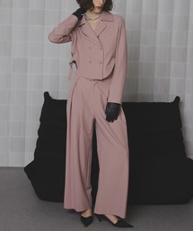 Ameri(A)ROUND HEM JACKET SET UP(Ȃ/I[C)