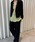 AmeriiAj́uROUND HEM JACKET SET UPiȂ/I[CjvbubN
