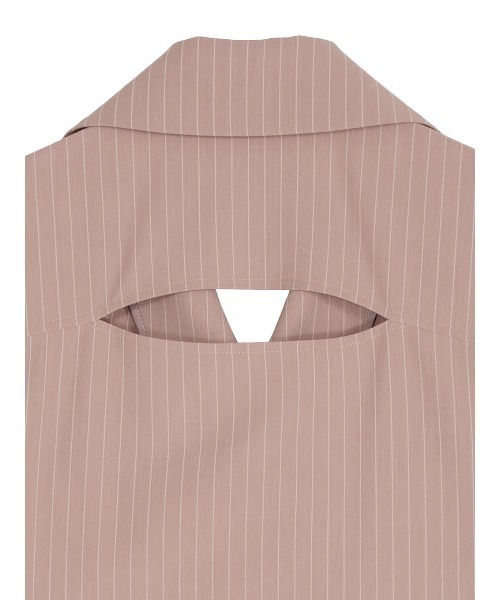 Ameri（アメリ）の「ROUND HEM JACKET SET UP（つなぎ/オールインワン・レディース・ピンク/ブラック/ブラウン・MEDIUM/SMALL）」の22枚目の写真