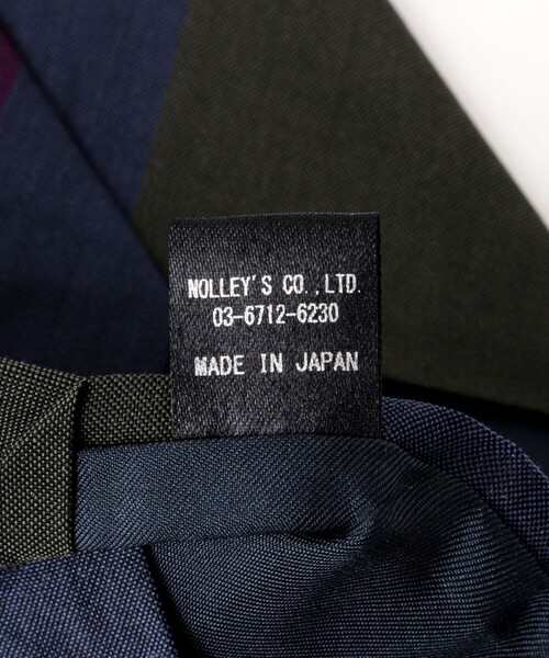 NOLLEY’S（ノーリーズ）の「BBC スリーステップストライプネクタイ 25AWコレクション（ネクタイ・メンズ・グリーン系その他/レッド系その他・FREE）」の8枚目の写真