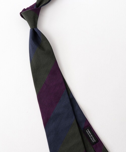 NOLLEY’S（ノーリーズ）の「BBC スリーステップストライプネクタイ 25AWコレクション（ネクタイ・メンズ・グリーン系その他/レッド系その他・FREE）」の10枚目の写真