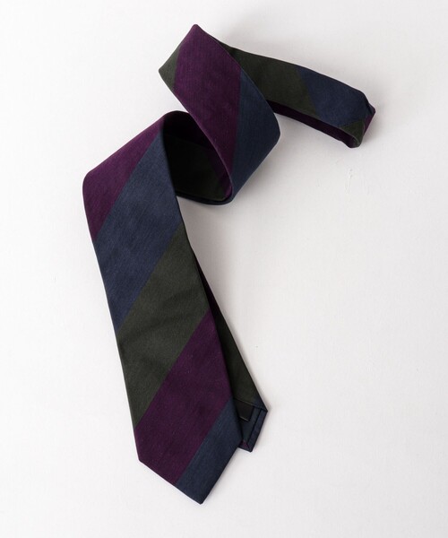 NOLLEY’S（ノーリーズ）の「BBC スリーステップストライプネクタイ 25AWコレクション（ネクタイ・メンズ・グリーン系その他/レッド系その他・FREE）」の13枚目の写真